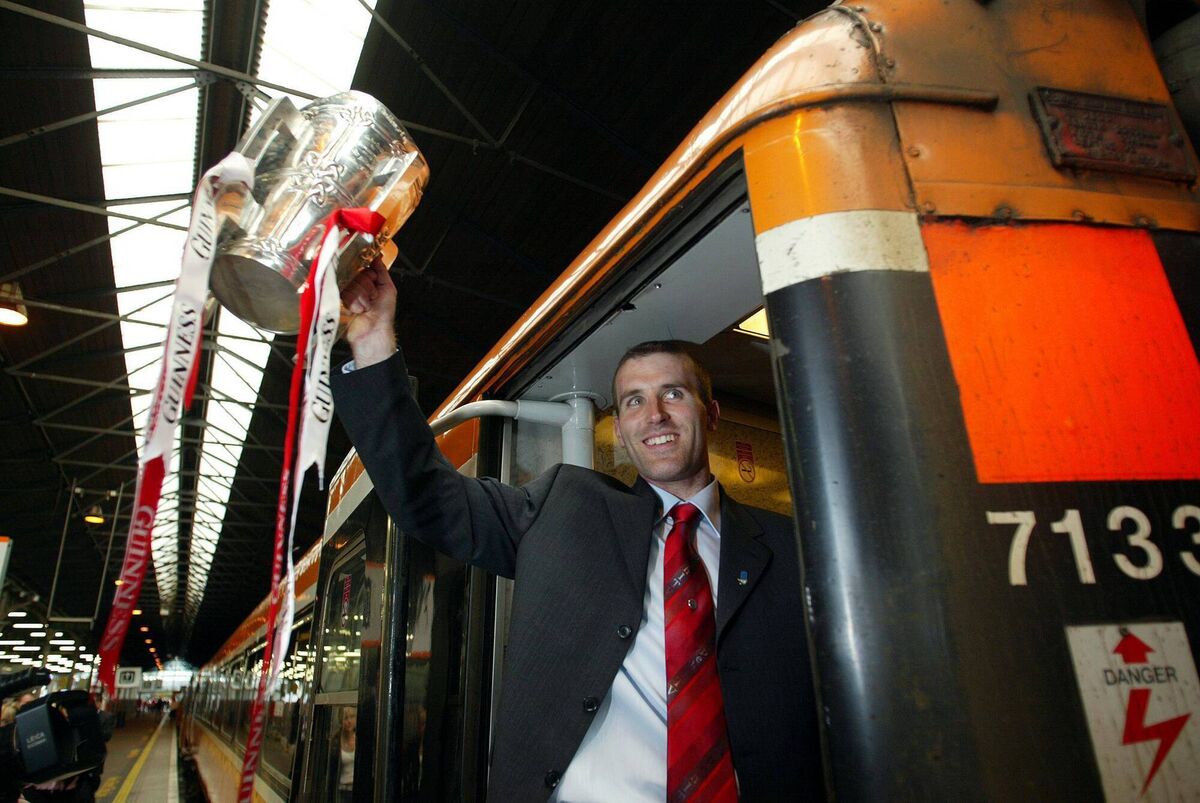 THE GLORY DAYS: O'Connor leaves Heuston station with the Liam McCarthy cup in 2004. He knows the feeling. Pic: Andrew Paton/Inpho THE GLORY DAYS: O'Connor leaves Heuston station with the Liam McCarthy cup in 2004. He knows the feeling. Pic: Andrew Paton/Inpho