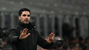 <p>Mikel Arteta believes there is nobody who has “more motivation, more hunger and more desire” to deliver the Premier League for Arsenal than him. Pic: Alberto PIZZOLI / AFP via Getty Images.</p> <p>Mikel Arteta believes there is nobody who has “more motivation, more hunger and more desire” to deliver the Premier League for Arsenal than him. Pic: Alberto PIZZOLI / AFP via Getty Images.</p>