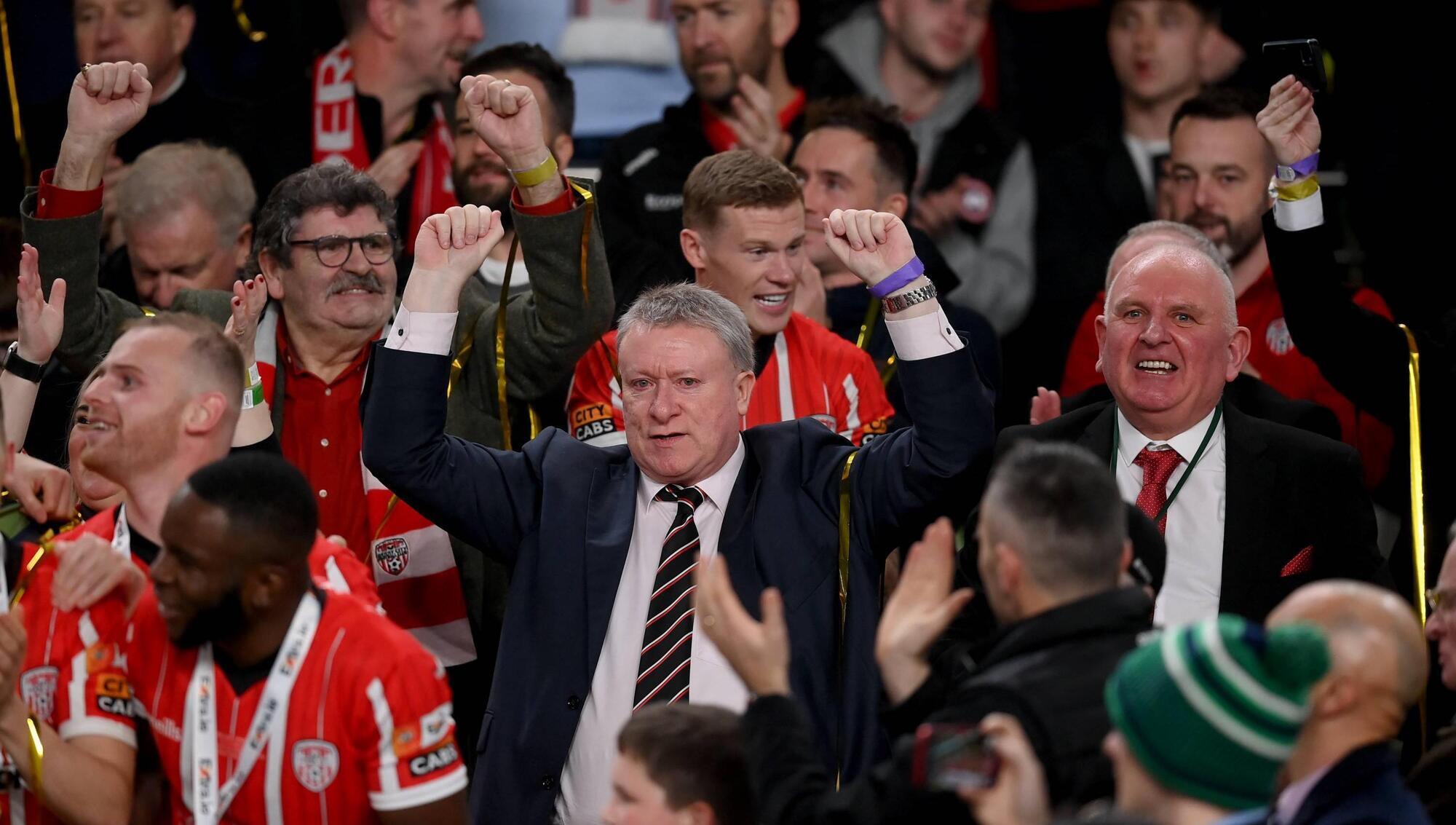 Derry City chairman: 'The target is very clear, we want to win the league this year and maybe next year'