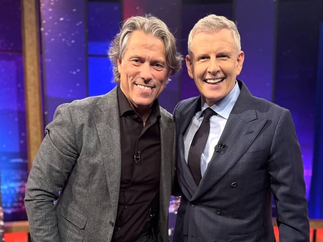 John Bishop with Patrick Kielty on the Late Late Show John Bishop with Patrick Kielty on the Late Late Show