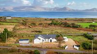 A €525k coastal Kerry bungalow with sea views, vaulted ceilings and a putting green