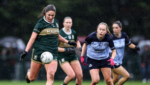 <p>Kerry's Mary O'Connell delivered a player of the match performance against Dublin. Pic: ©INPHO/Andrew Conan</p>