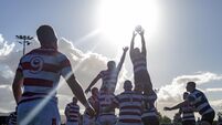 A view of a line out 27/9/2025