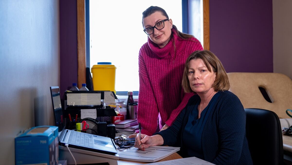 Sarah Ann Brenner and Dr Olena Holub send monthly reminders to patients.