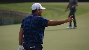 <p>Patrick Reed wins the Dubai Desert Classic. Pic: Altaf Qadri/AP</p>