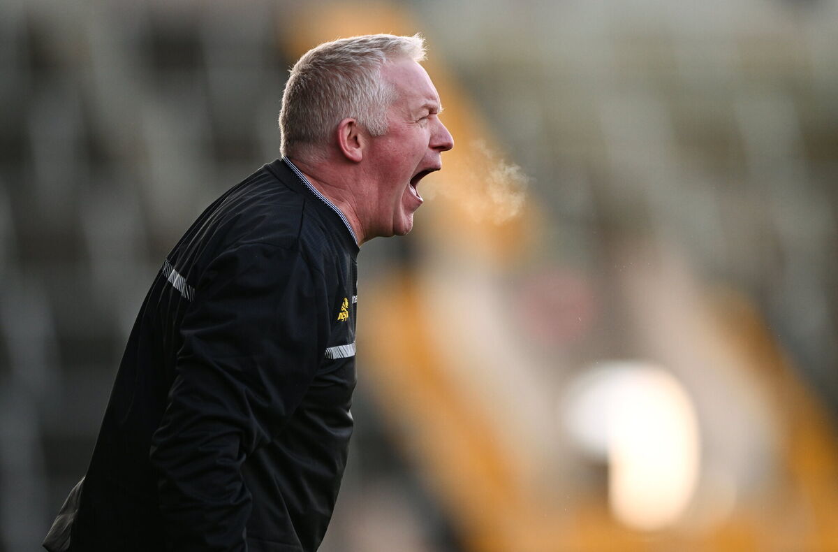 Cavan manager Dermot McCabe. Photo by Ben McShane/Sportsfile