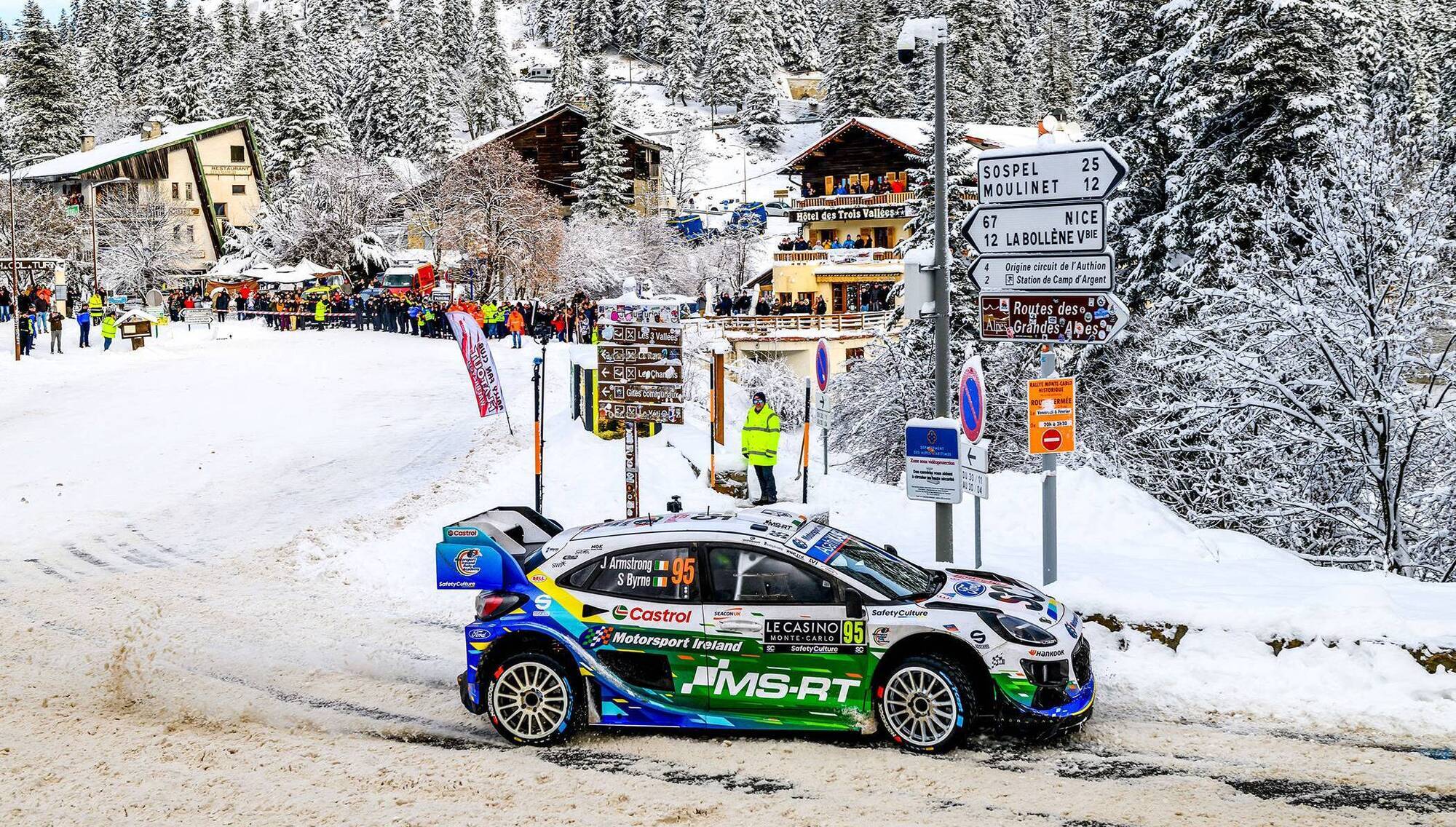 Bitter disappointment for Irish crews at Rallye Monte-Carlo