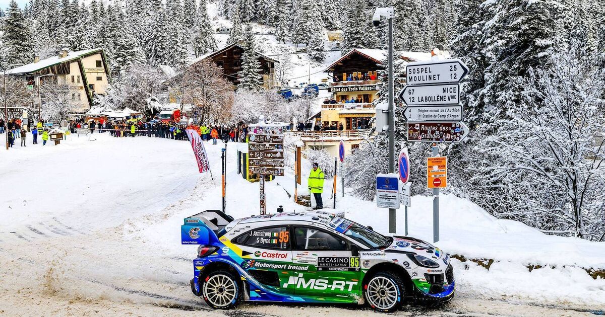 Bitter disappointment for Irish crews at Rallye Monte-Carlo