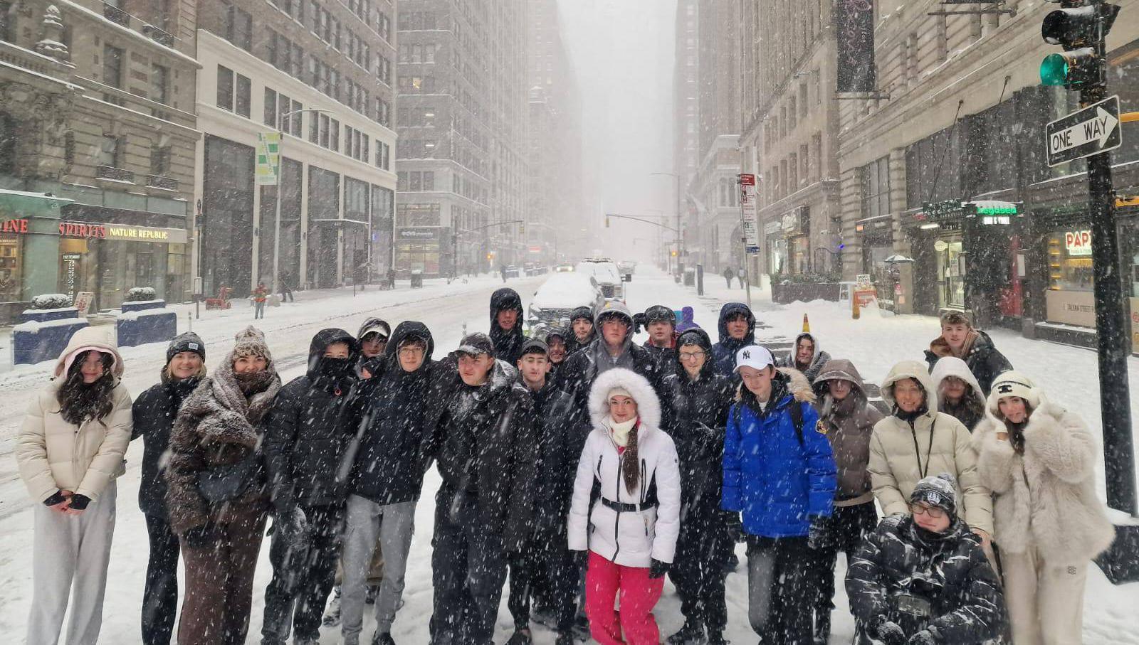 Cork students stuck in New York amid flight chaos due to snow storms