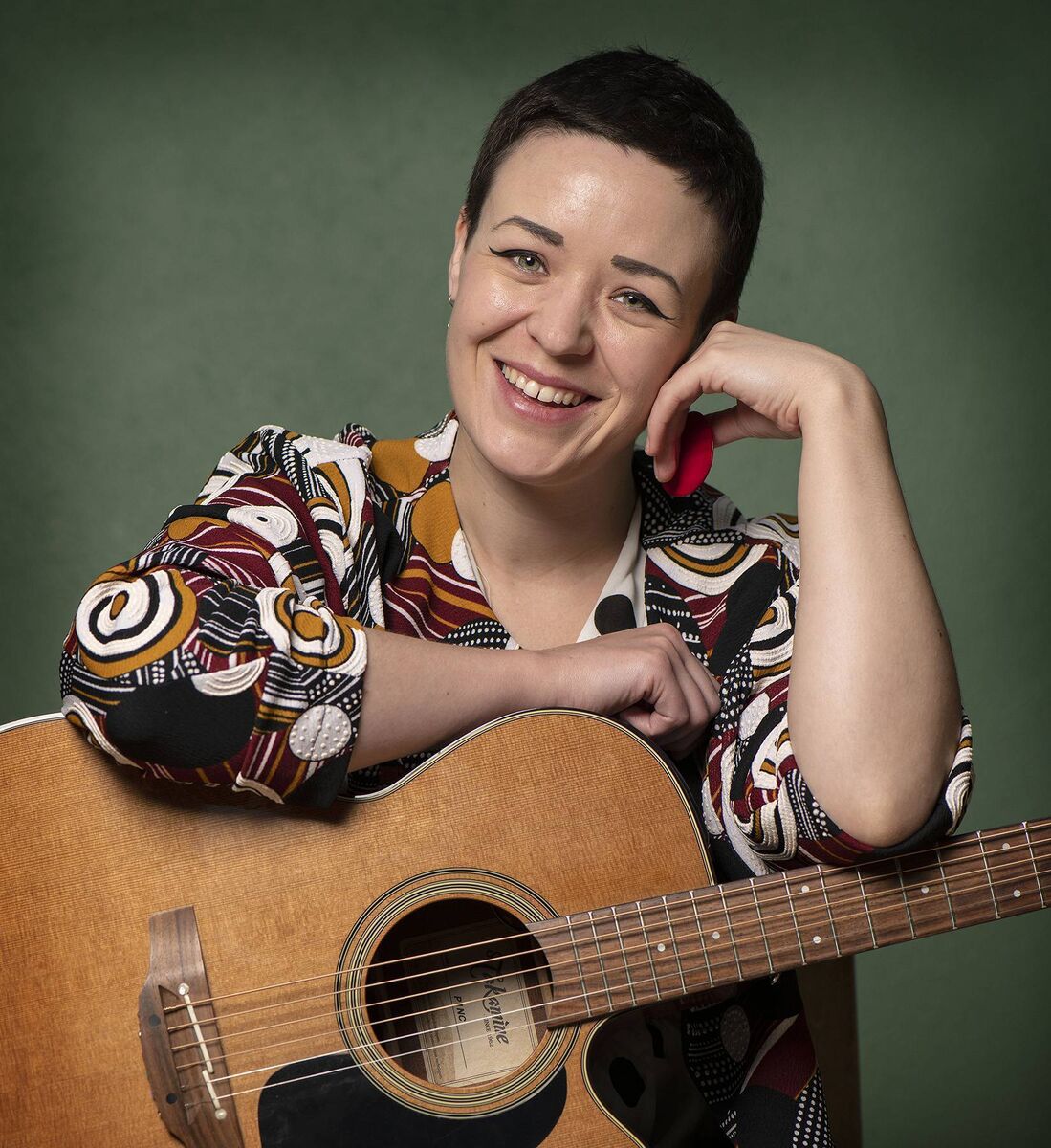 Con Kelleher's image of Limerick singer-songwriter Emma Langford. 