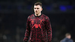<p>File photo dated 20-12-2025 of Andy Robertson Photo:  Adam Davy/PA Wire.</p>