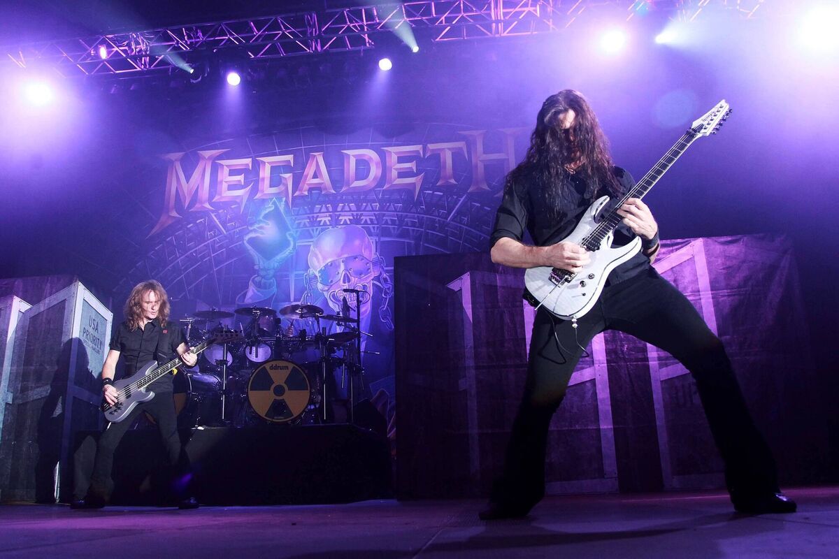 Megadeth at Live at the Marquee 2010 in Cork. Picture: Miki Barlok