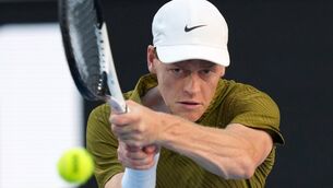 <p>Jannik Sinner saw off compatriot Luciano Darderi (Dar Yasin/AP)</p>