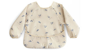 <p>Mushie long-sleeved bib is perfect for messy eaters.</p>