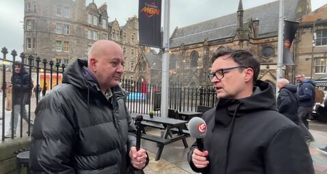 Rugby podcast special: a 'bun fight' in a cold Edinburgh for the Six Nations launch 