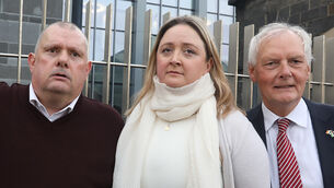 <p class="contextmenu internal_Caption"> Retired superintendent Eamon O'Neill, Sergeant Anne-Marie Hassett, and solicitor Dan O’Gorman outside Limerick Courthouse on Monday after all five defendants were found not guilty of a total of 39 counts of unlawfully interfering in potential or pending prosecutions involving 26 motorists. Picture: Brendan Gleeson</p> <p class="contextmenu internal_Caption"> Retired superintendent Eamon O'Neill, Sergeant Anne-Marie Hassett, and solicitor Dan O’Gorman outside Limerick Courthouse on Monday after all five defendants were found not guilty of a total of 39 counts of unlawfully interfering in potential or pending prosecutions involving 26 motorists. Picture: Brendan Gleeson</p>