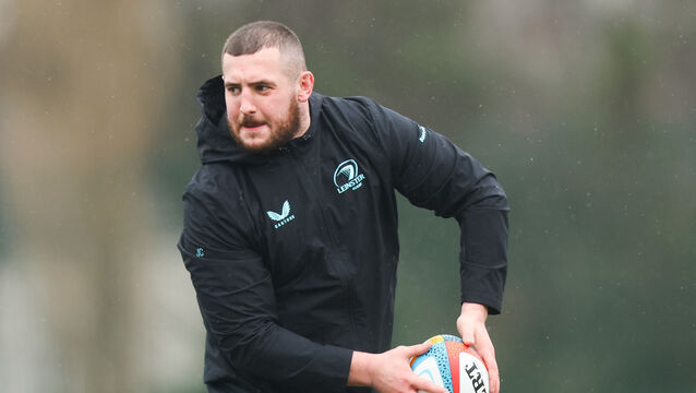 <p>Jerry Cahir made his sixth appearance for Leinster against Connacht. Pic: ©INPHO/Tom Maher</p>