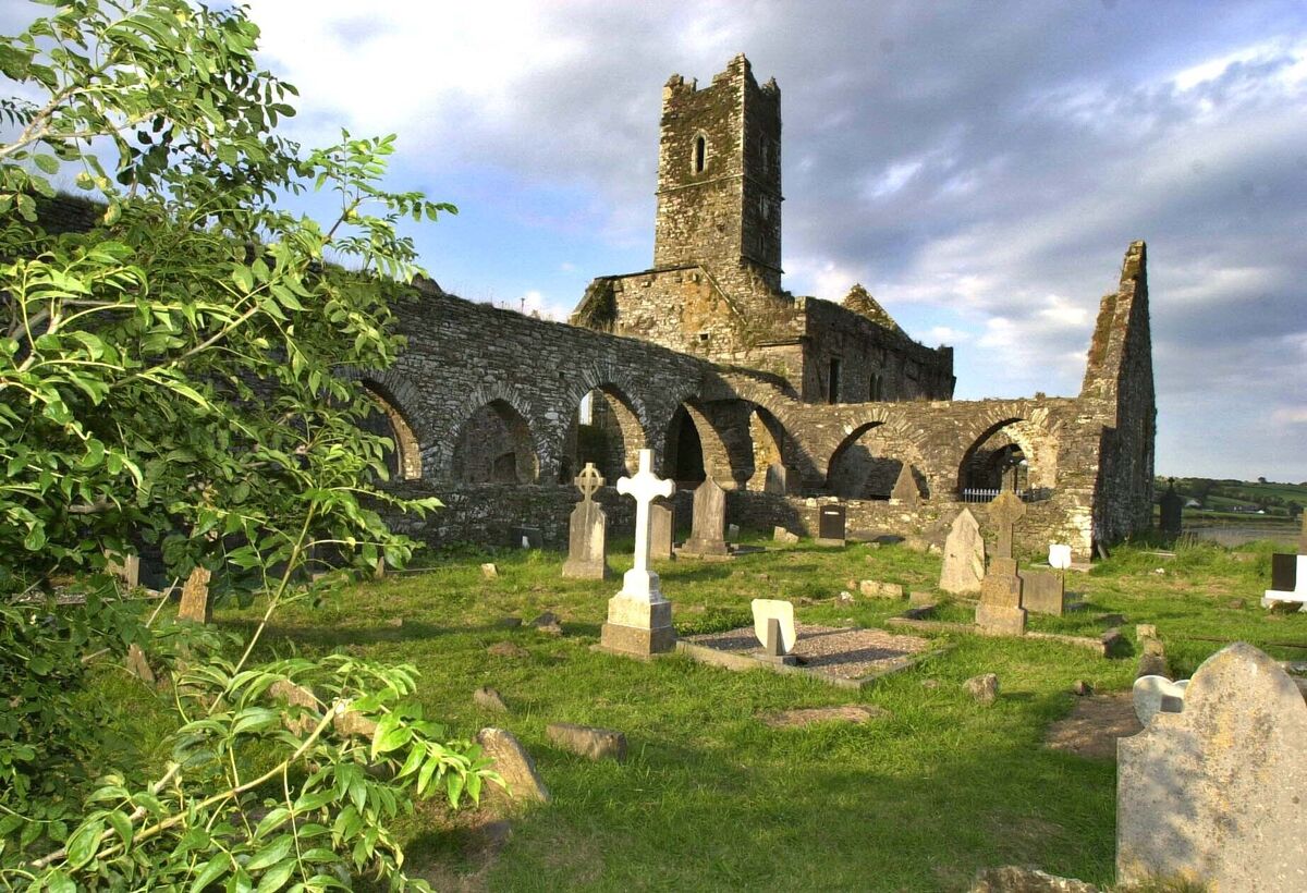 Timoleague Abbey in West Cork is an example of the ancient Irish buildings that we have allowed to fall into 'Romantic ruin'. Picture: Eddie O'Hare/Irish Examiner Archive