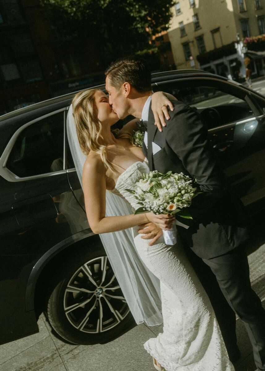 Jeanni and Greg share an intimate moment.