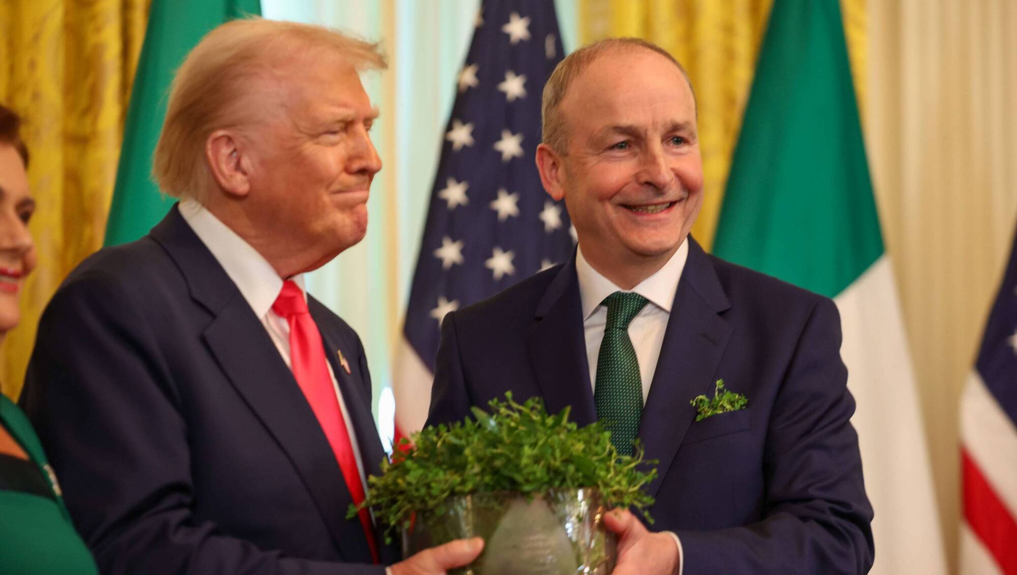 Micheál Martin’s White House visit leads 41 St Patrick’s Day Government trips worldwide