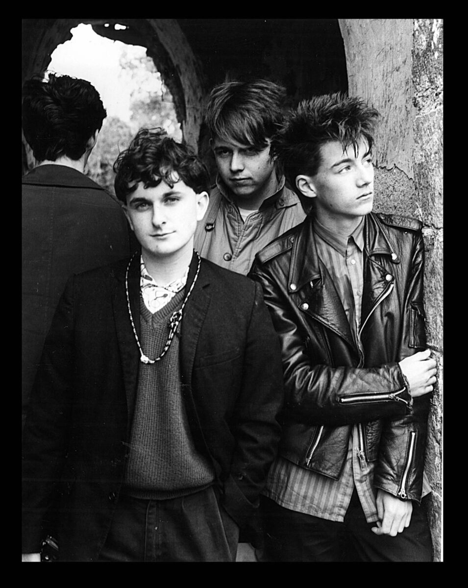 Cypress, Mine! back in 1984: Mark Healy, Ciarán Ó Tuama, Denis O'Mullane and Ian Olney. 