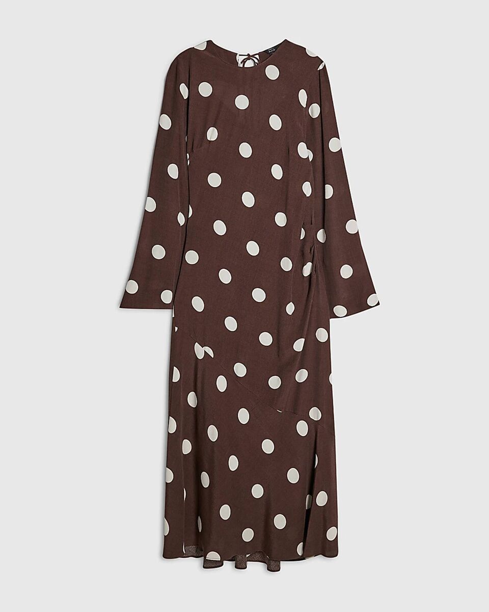Bold Polka Dot Print Dress, €76, River Island