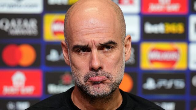 <p>Manchester City manager Pep Guardiola (Martin Rickett/PA)</p>