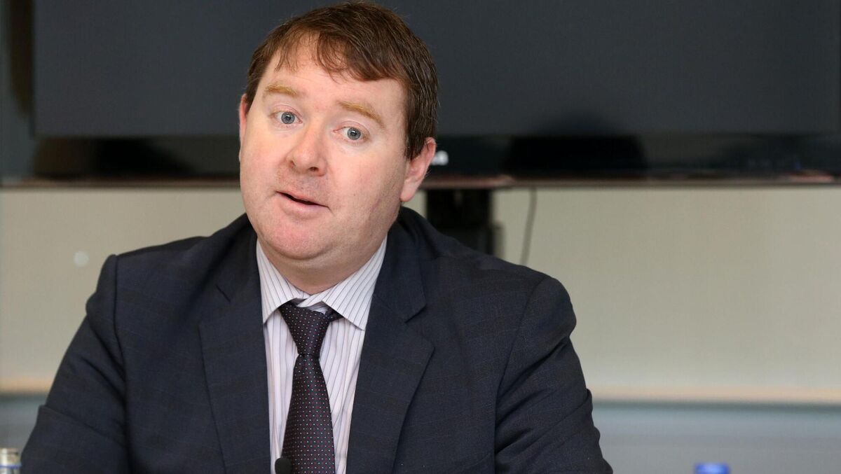 Seamus Coffey warned the Oireachtas budgetary oversight committee that the Government’s reliance on spending corporation tax is growing and is 'building up vulnerabilities'. File picture: Sam boal Seamus Coffey warned the Oireachtas budgetary oversight committee that the Government’s reliance on spending corporation tax is growing and is 'building up vulnerabilities'. File picture: Sam boal