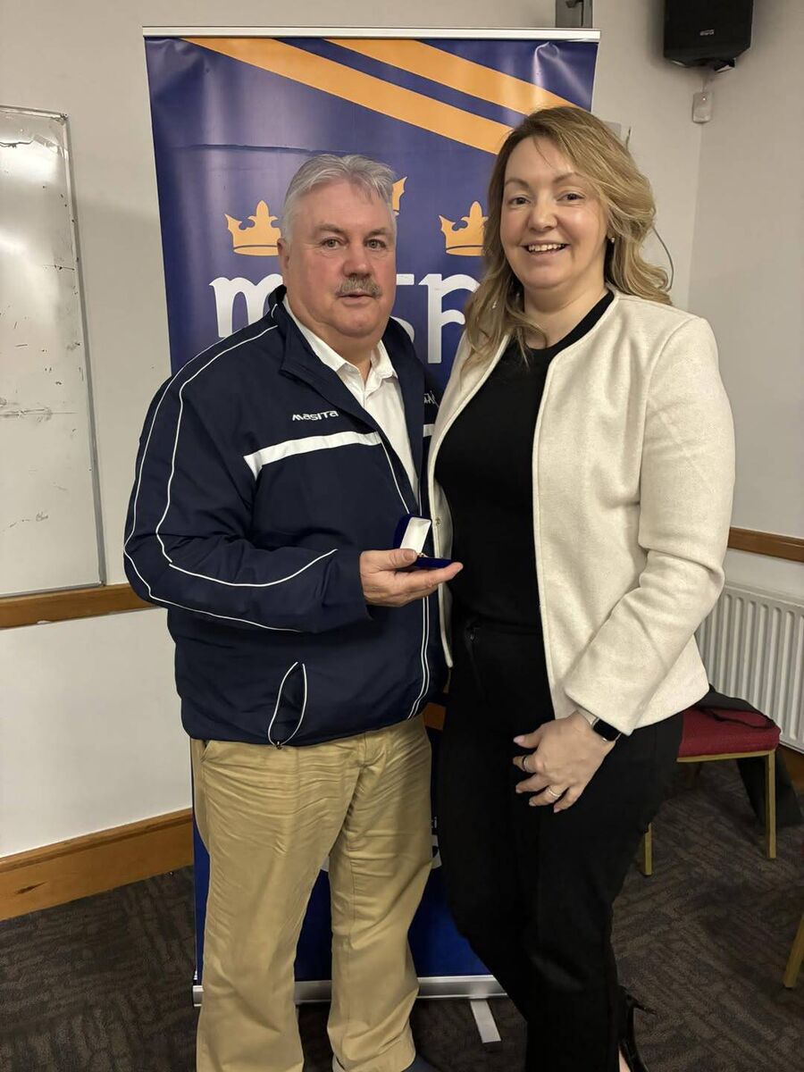 Munster LGFA's first female president, Lorraine Royle at the assocation's agm in Mallow with outgoing president Robbie Smyth Munster LGFA's first female president, Lorraine Royle at the assocation's agm in Mallow with outgoing president Robbie Smyth