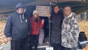 <p>Maurice Patton O'Connell, Miriam Moriarty Owens, Mary Dunleavy Greene, and Mary Donovan went without food for over a month, having survived on coffee and water.</p>