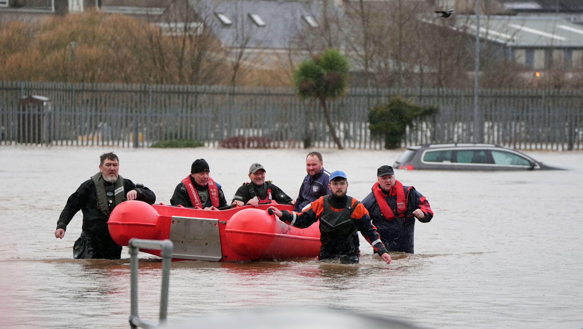 Thousands without electricity as Storm Chandra brings flooding and travel disruption
