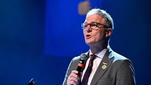 <p>UachtarĂĄn Chumann LĂșthchleas Gael Jarlath Burns. Pic: Shauna Clinton/Sportsfile</p> <p>UachtarĂĄn Chumann LĂșthchleas Gael Jarlath Burns. Pic: Shauna Clinton/Sportsfile</p>