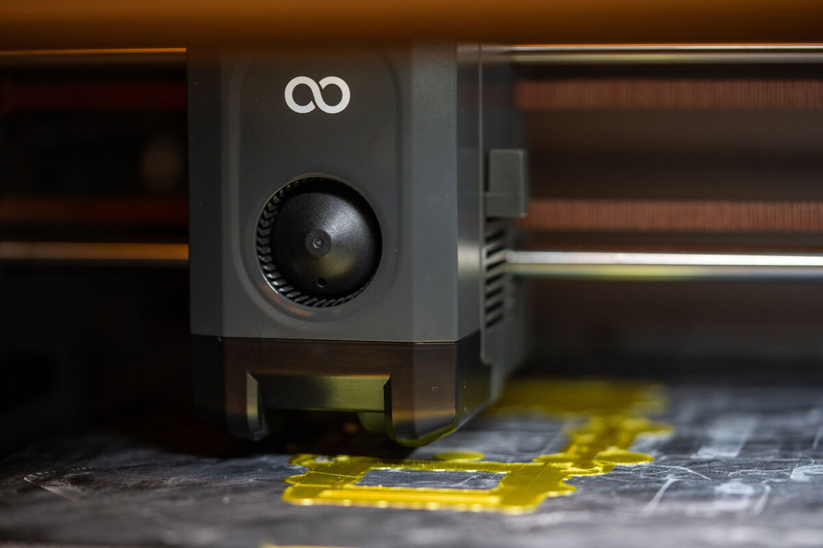 The upgraded toolhead delivers clean detail and reliable performance at speed. Picture: Noel Campion.