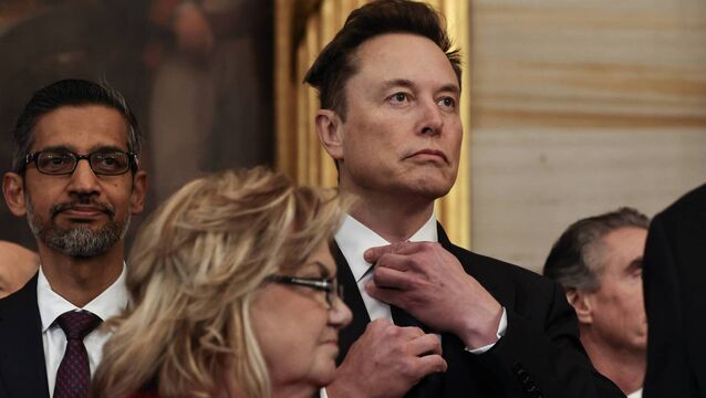 <p>Elon Musk at the inauguration of US President Donald Trump on January 20, 2025, in Washington, DC. By gradually reducing total dependence on a handful of American tech platforms, diversifying providers, and supporting European and opensource alternatives, we can reclaim more control over our own digital future and make sure the next geopolitical row or cloud outage does not take our emails, documents or memories down with it. File photo: Chip Somodevilla/Getty Images</p>