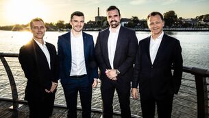 <p>Eoin McEnery, head of Mitchell McDermott’s construction consultants Limerick office; Anthony McDermott, director and co-founder of Mitchell McDermott; Ronan Tynan, director Mitchell McDermott, and Paul Mitchell director and co-Founder of Mitchell McDermott. Mitchell McDermott launched its Annual Construction Sector Report 2026 on Thursday. Picture: Keith Wiseman</p>