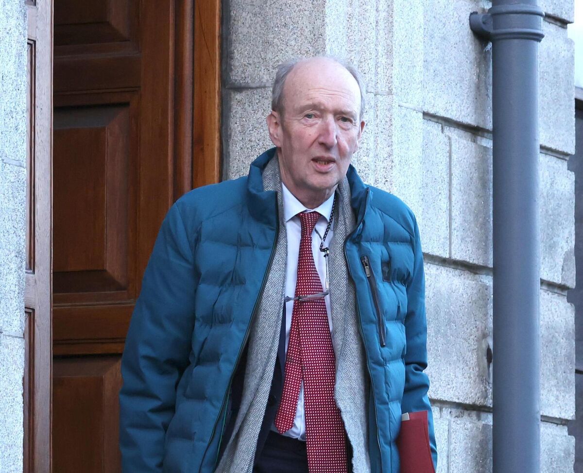  Author Shane Ross leaving court. Picture: Collins Courts