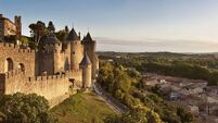 Medieval fortified city of Carcassonne, France