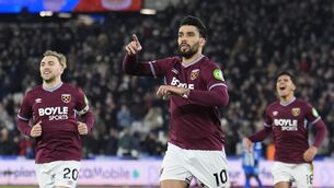 <p>Lucas Paqueta (centre) looks set to return home to Brazil. Pic: Jordan Pettitt/PA</p> <p>Lucas Paqueta (centre) looks set to return home to Brazil. Pic: Jordan Pettitt/PA</p>