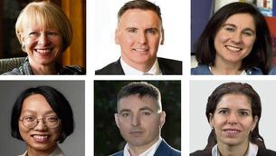 <p>New roles: (top row) Emma Fox, Ron Doyle, Lauren Godfrey; (bottom row) Manqi Ke, Stephen Byrne, Luba Kotzeva. </p> <p>New roles: (top row) Emma Fox, Ron Doyle, Lauren Godfrey; (bottom row) Manqi Ke, Stephen Byrne, Luba Kotzeva. </p>