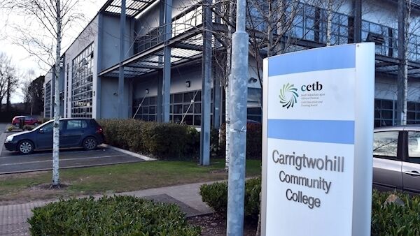 Carrigtwohill Community College opened its doors in 2016 and is still looking for a permanent building.