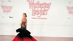 <p>Margot Robbie arrives at the premiere of "Wuthering Heights" on Wednesday, Jan. 28, 2026, at the TCL Chinese Theatre in Los Angeles. (Photo by Jordan Strauss/Invision/AP)</p>