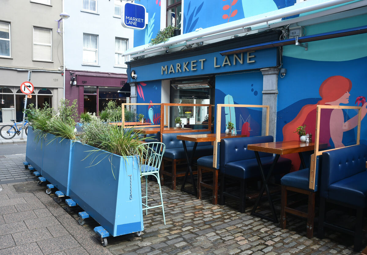 Market Lane is nicely full on a freezing cold Tuesday night in mid-January, a testament in itself. Picture: Larry Cummins