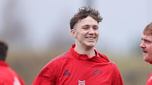 <p>Munster out-half Tom Wood. Pic: Tom O’Hanlon/Inpho</p>