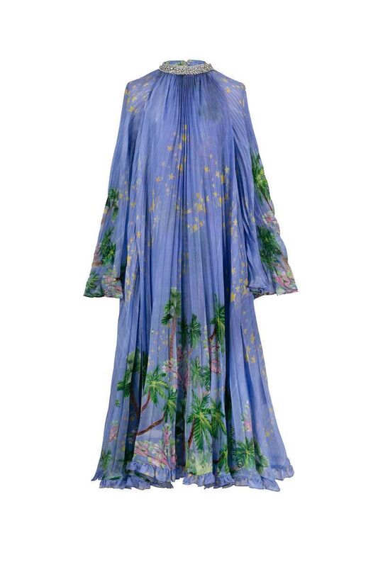 Celia B Earth flowy dress, Macbees, €667