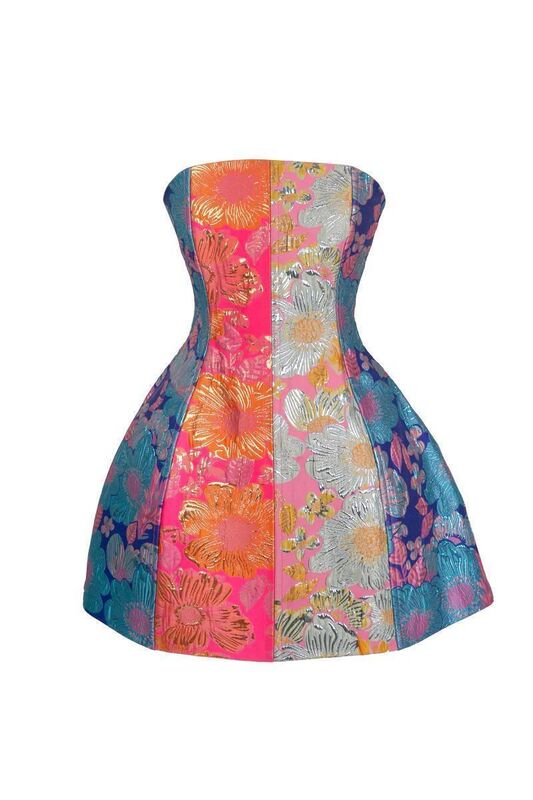 Celia B Cosmica Jacquard dress, Macbees, €345