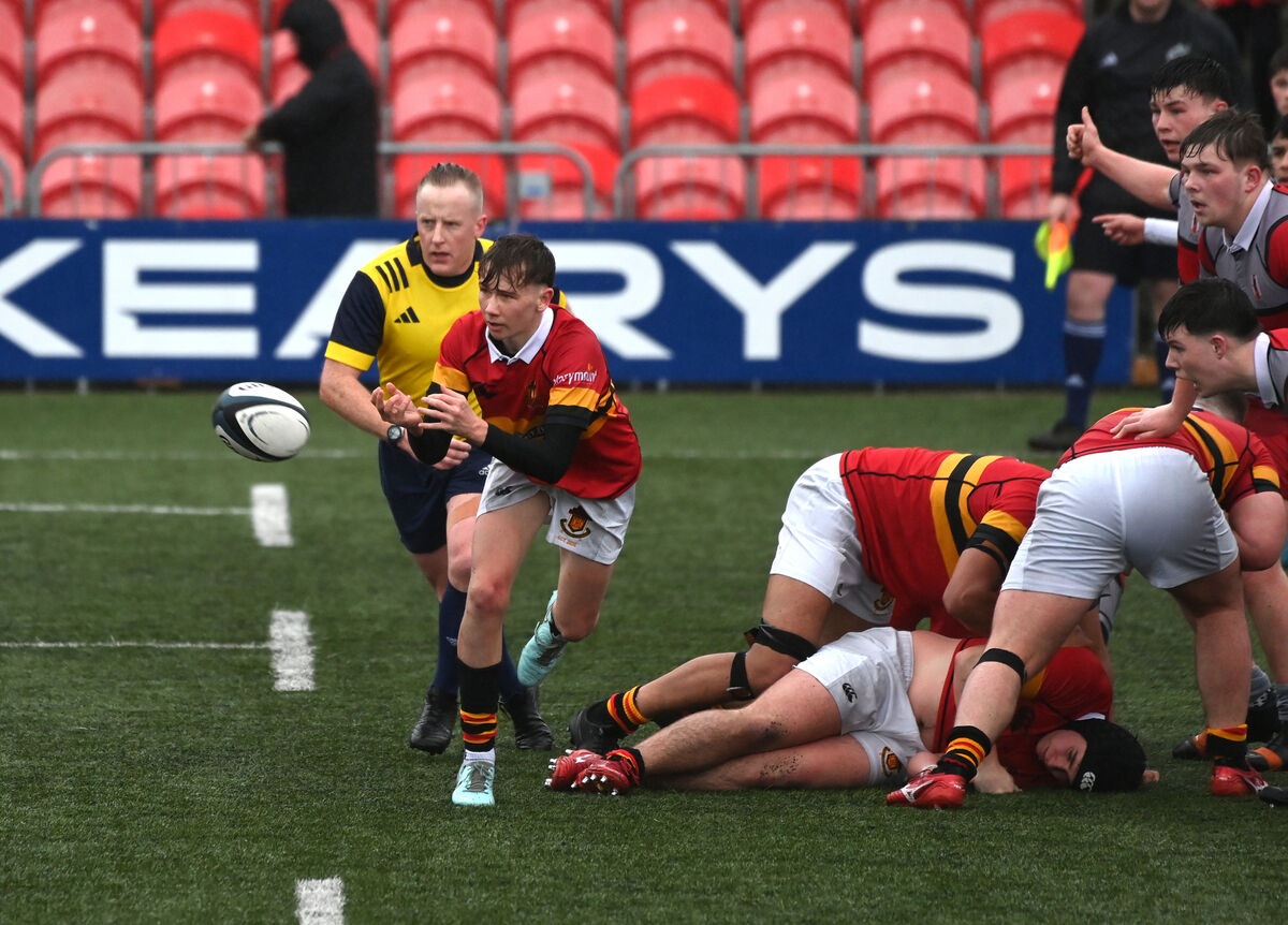 Dave O'Connell in action for CBC. Pic: Larry Cummins