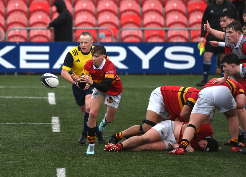 Dave O'Connell in action for CBC. Pic: Larry Cummins Dave O'Connell in action for CBC. Pic: Larry Cummins