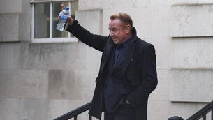 <p>Michael Flatley at Belfast High Court. Picture: Liam McBurney/PA</p>