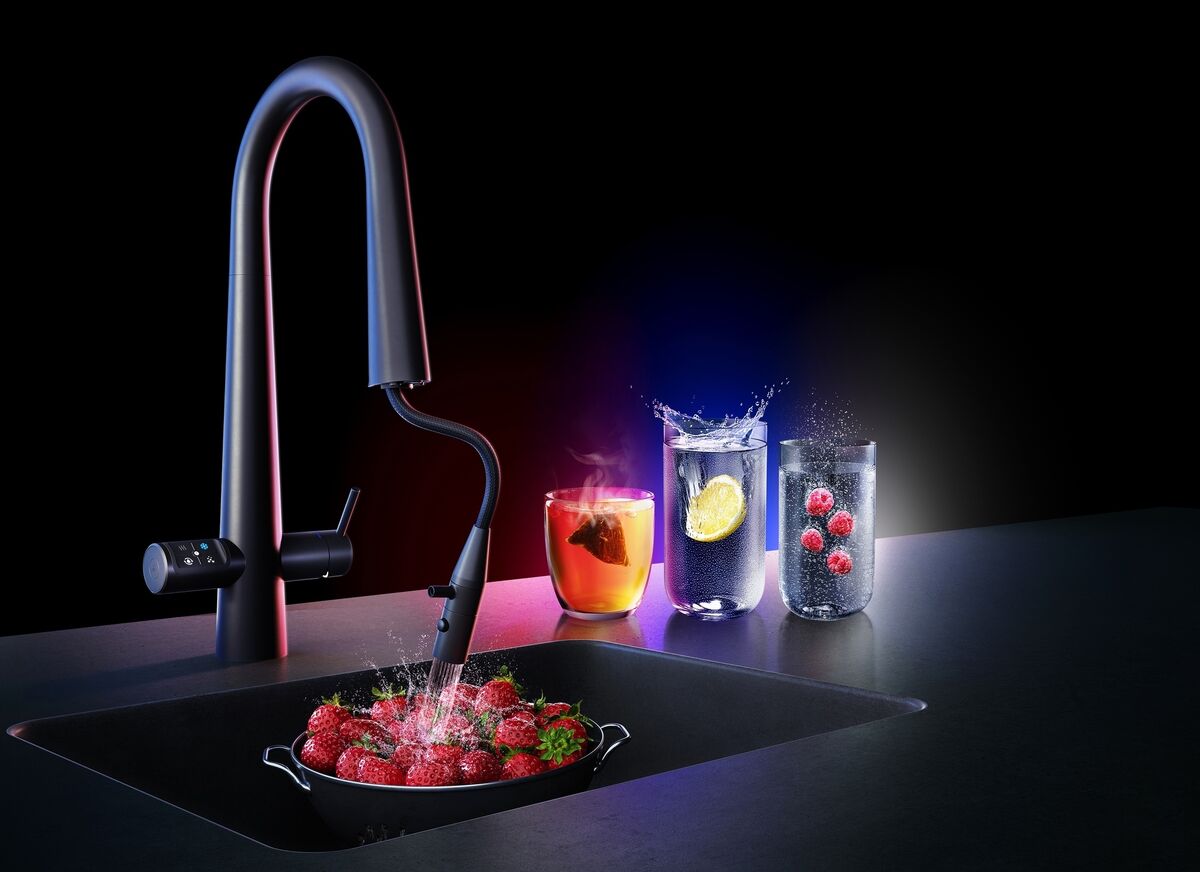 Zip Hydrotap C5 Celsius Plus, €6049, as shown at Harvey Norman. Prices for less splashy models start at around €4100.