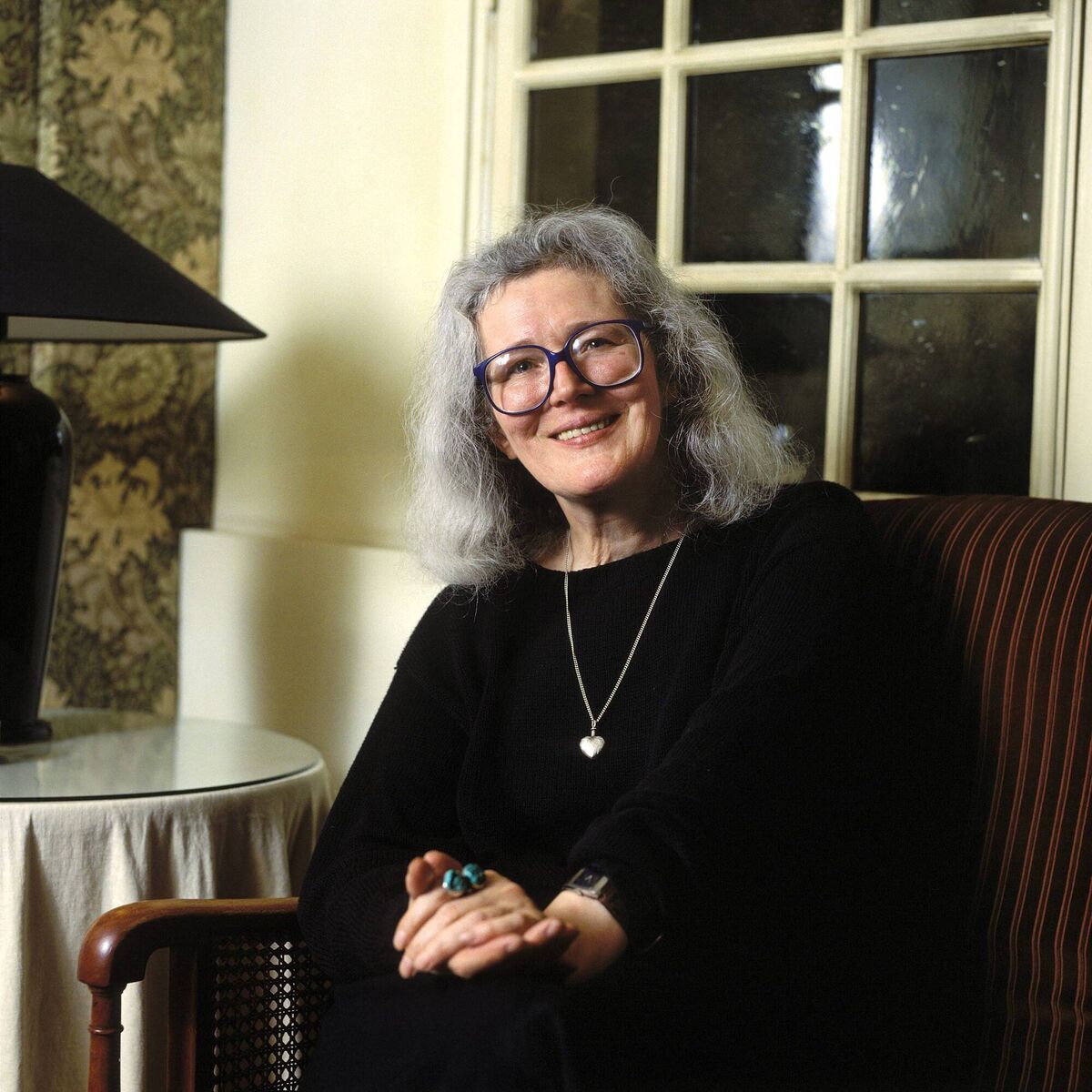 Angela Carter in 1988. Photo: Louis MONIER/Gamma-Rapho via Getty Images